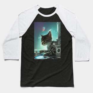 Meow Music Baseball T-Shirt